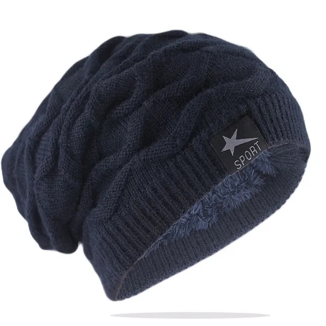 Unisex knitted winter hat