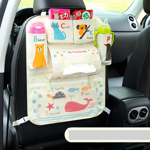 Waterproof universal children's car organiser