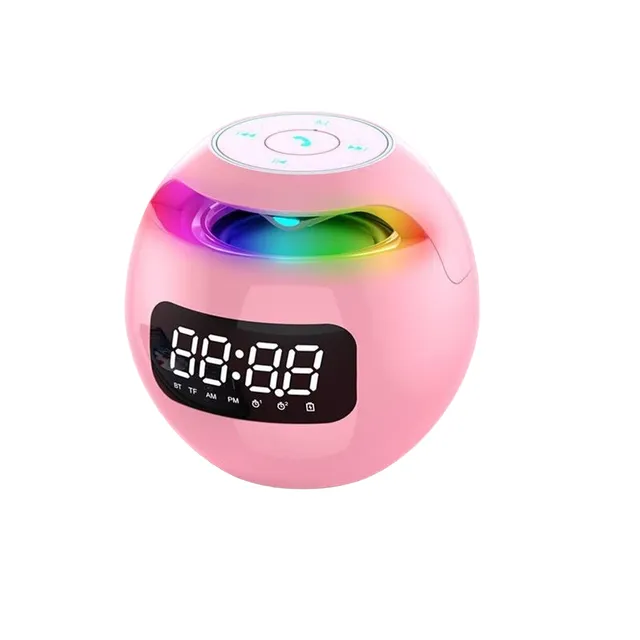 Alarm clock with LED display and bluetooth