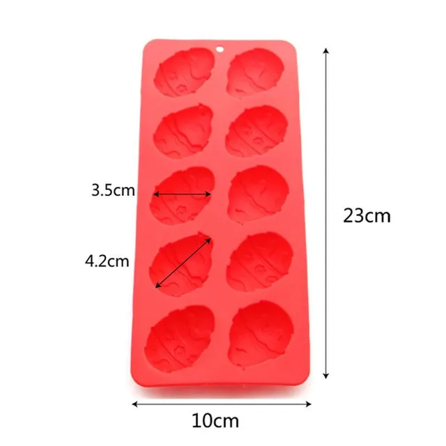 Silicone mould for Easter eggs BU40