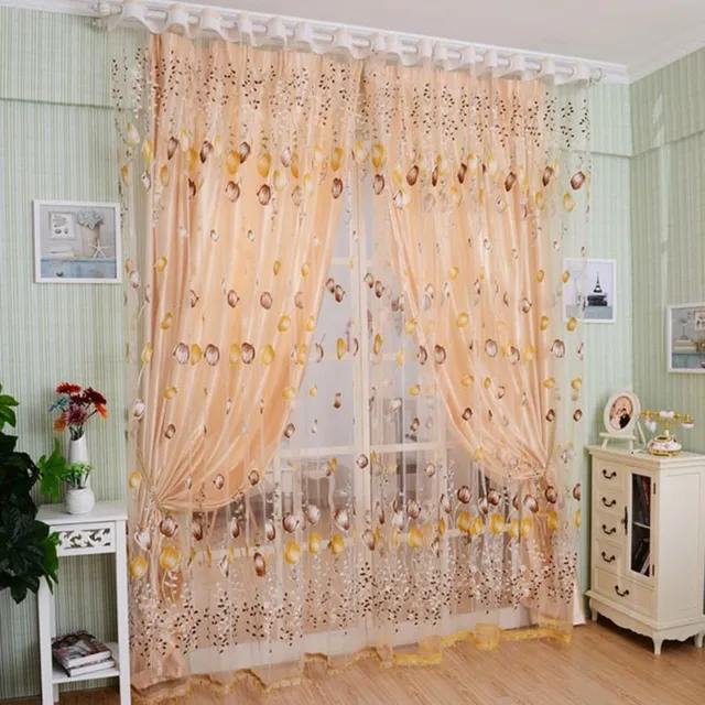 Modern coloured curtains for windows