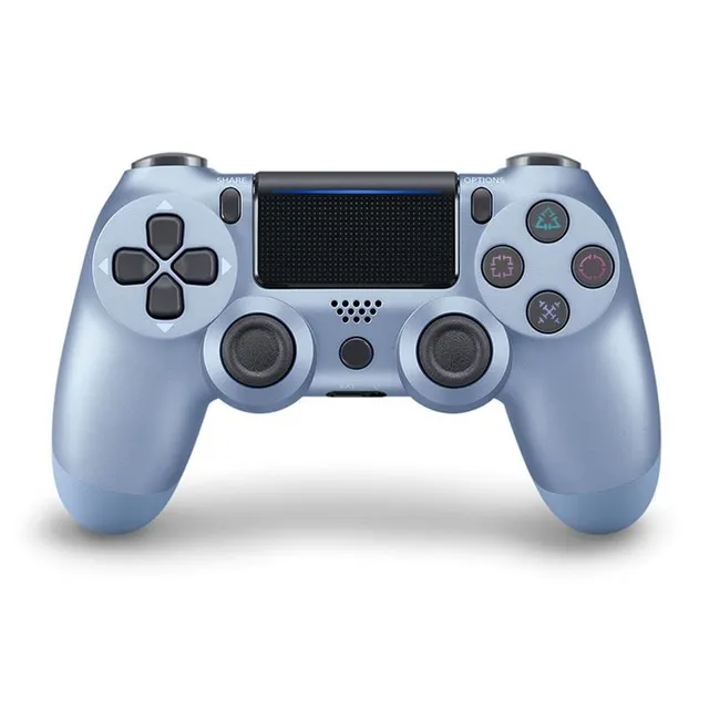 Ovládač dizajnu systému PS4 v rôznych variantoch titaniun-blue