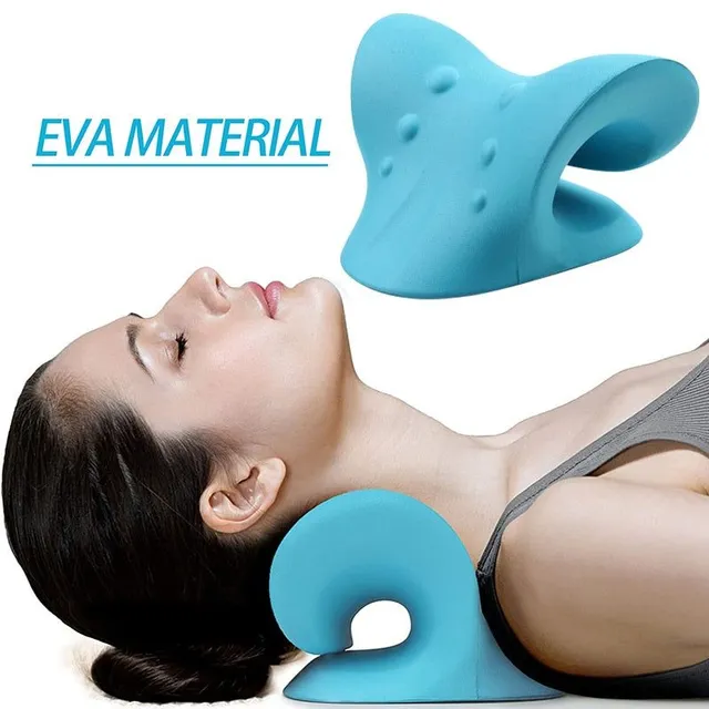Krční ramenní natahovač Relaxer Cervical Chiropractic Traction Device Pillow for Pain Relief Cervical Spine Alignment Gift