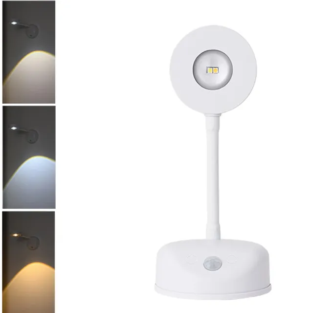 Bezdrôtová nástenná lampa s LED podsvietením pre domácnosť