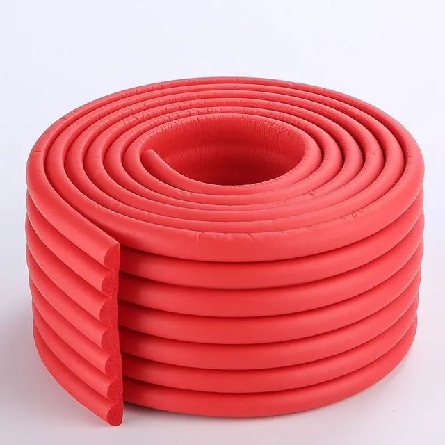 Safety single color rubber belt for edges and corners Patel