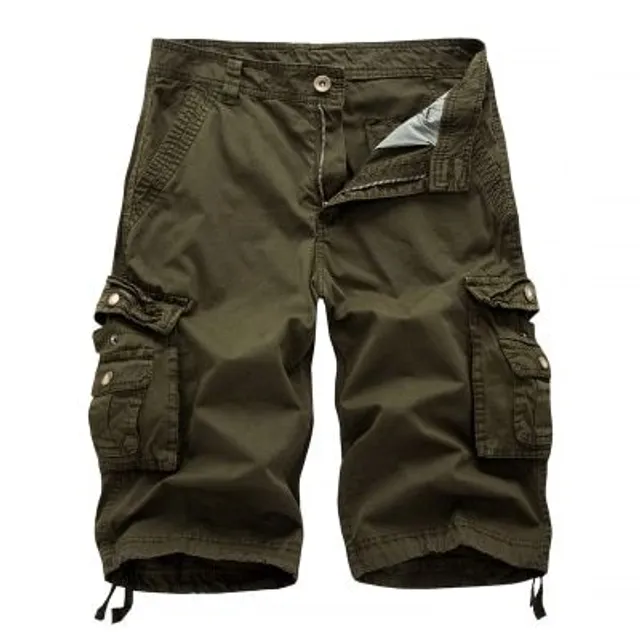 Men's Cargo Shorts in Fashion Army Style Army Green 30