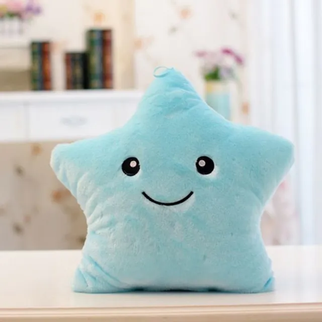 Plush luminous cushion STAR