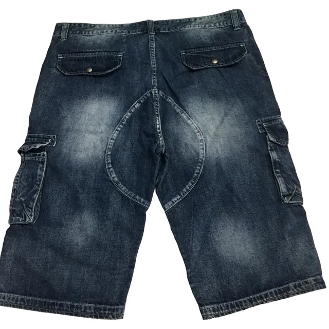 Pánske džínsové šortky A864