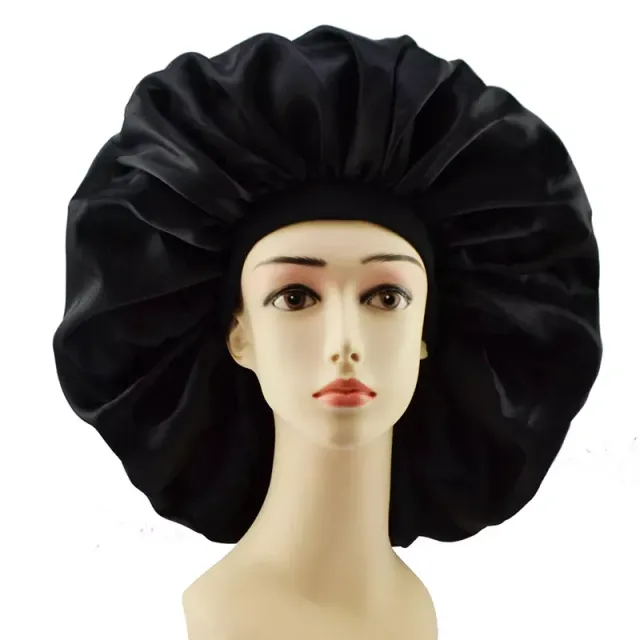 Luxusní čepice na vlasy ze saténového materiálu - několik variant barev a střihu