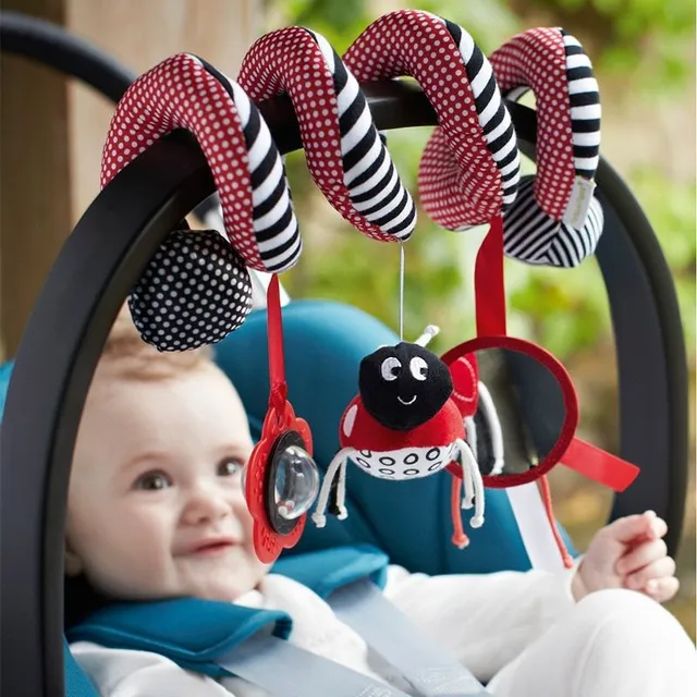 Stroller spiral with toys - various types