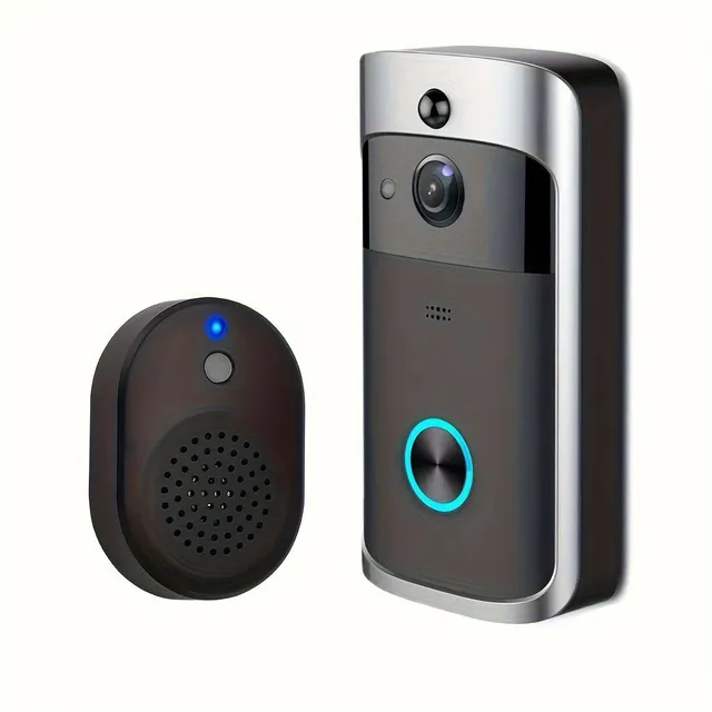 Wireless video bell camera with alarm