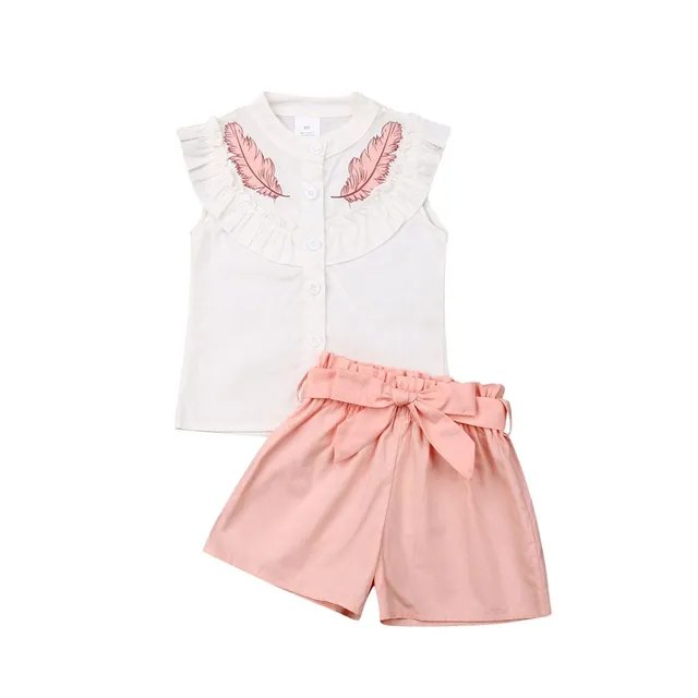 Children's summer set clothes for girls