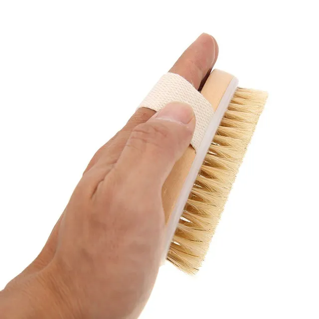 Washing brush for dry skin