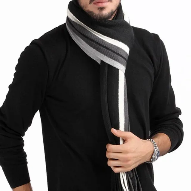 Elegant men's scarf Marholo