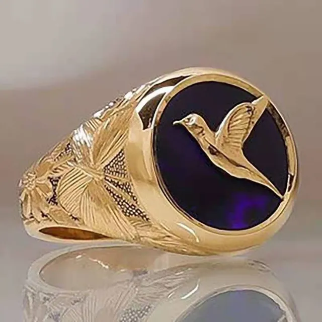 Férfi luxus vaskos gyűrű