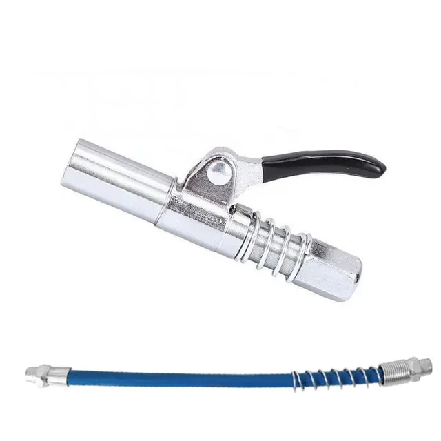 Grease Gun Coupling 10000 PSI NPTI/8 Oil Injection Nozzle Oil Pump Nozzle Automotive Syringe Lubrication Tip Repair Accessories