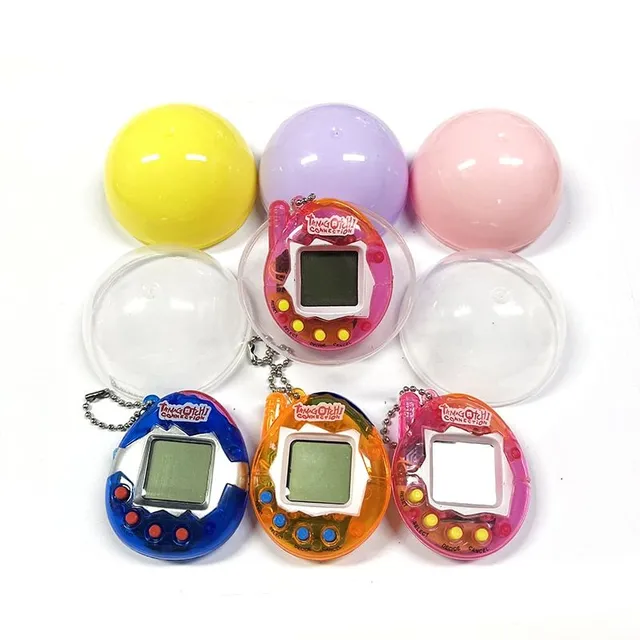 Gyerekek játék Tamagotchi a kulcsok