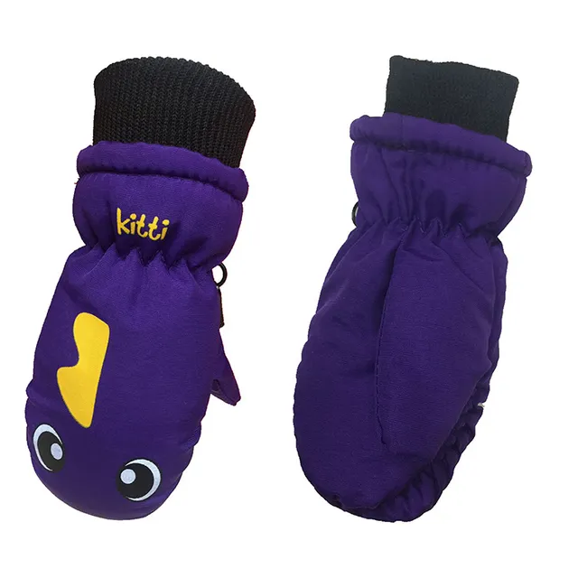 Children's winter waterproof mittens - 6 colours
