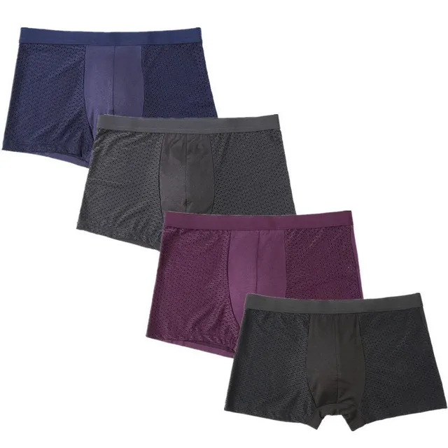 Men's boxer shorts - set of four in different colours