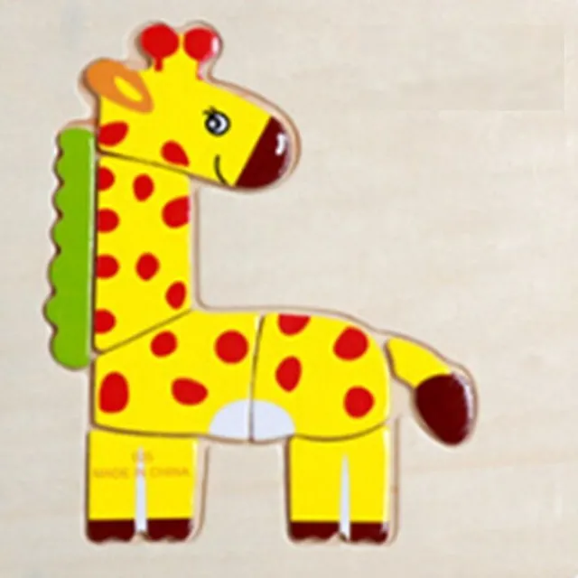 Wooden puzzle for children - Animals