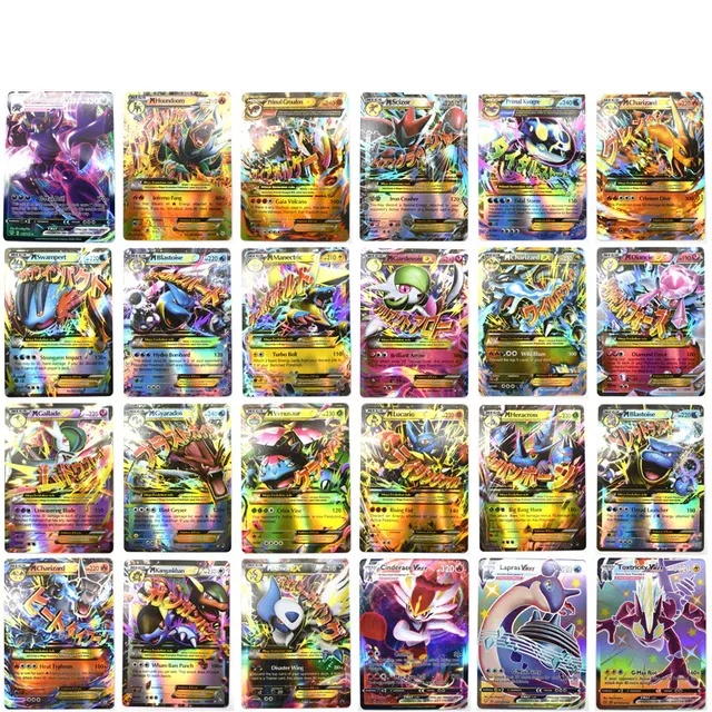 Pokemon Cards - 50 pcs of random cards from the GX EX Vmax series