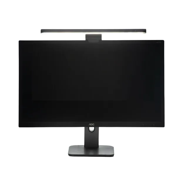 Hinged lamp on monitor 5 - 40 mm