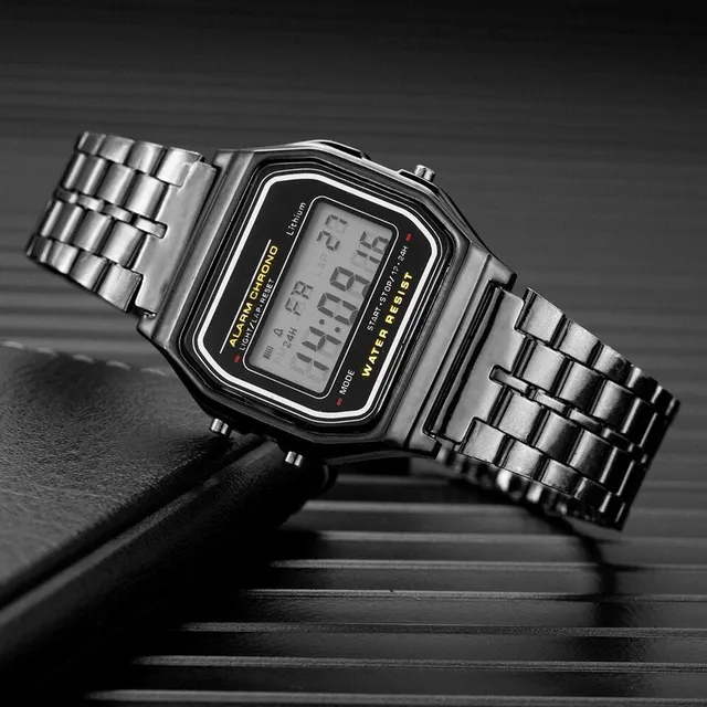 Pánske retro hodinky casio