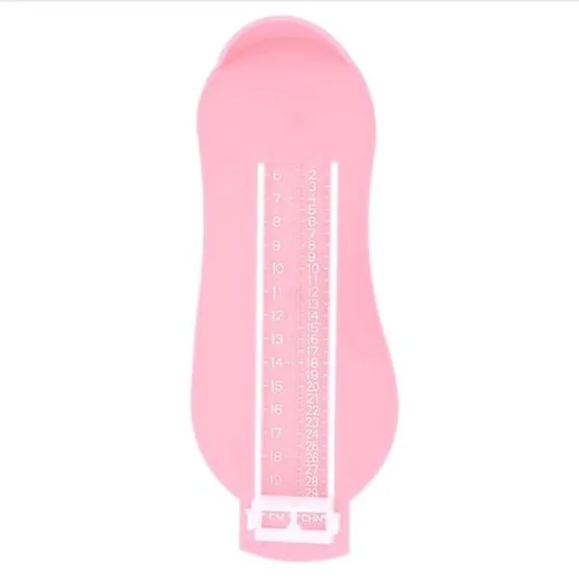 Children's foot size gauge - 7 colours