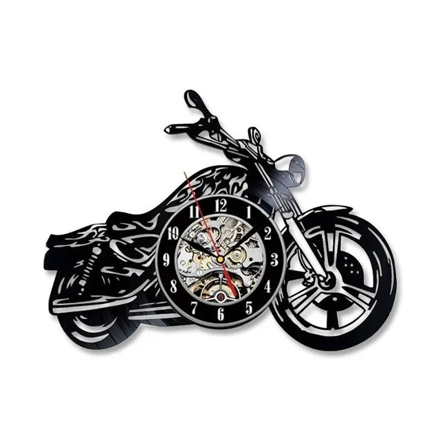 Motorcycle wall clocks