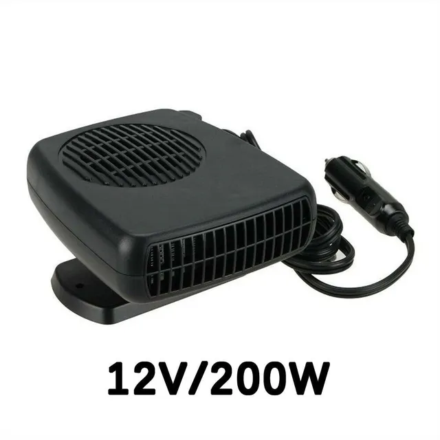 Automatikus téglalap alakú 12V 150W-os autófűtés, jégtelenítő 2in1