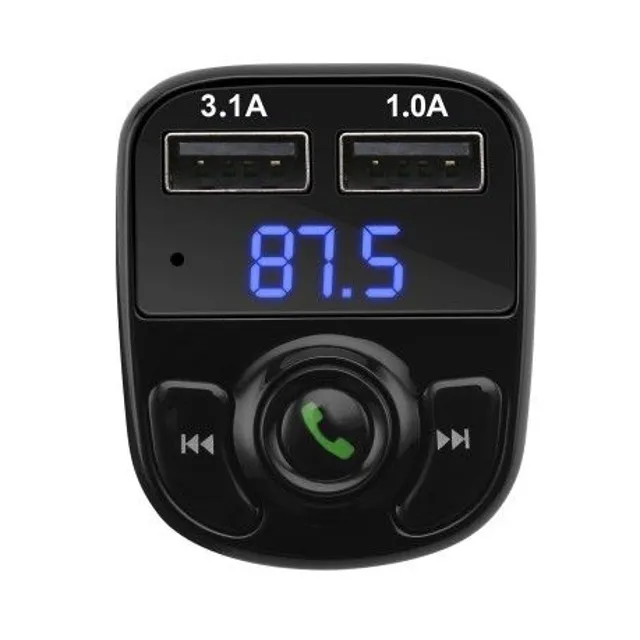 Transmițător Bluetooth - FM cu USB