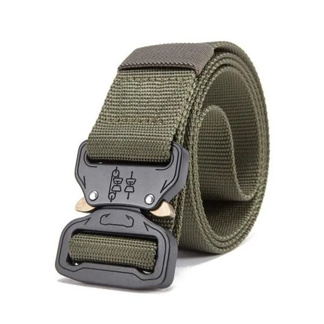 Military belt with Cobra buckle