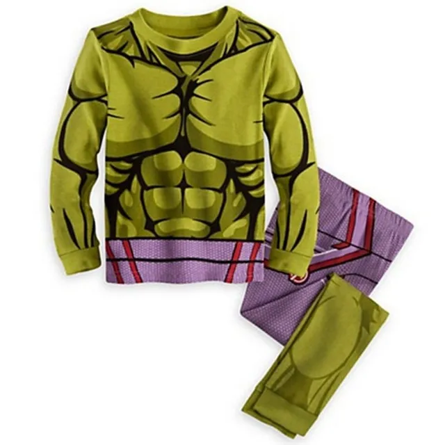 Stylowa piżama dziecięca Marvel hulk 2-roky