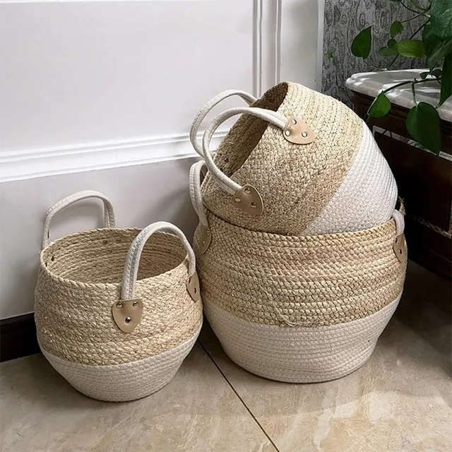 Tyisha's Knitted Garbage Basket