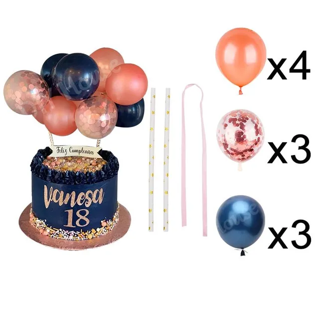 Birthday party balloons