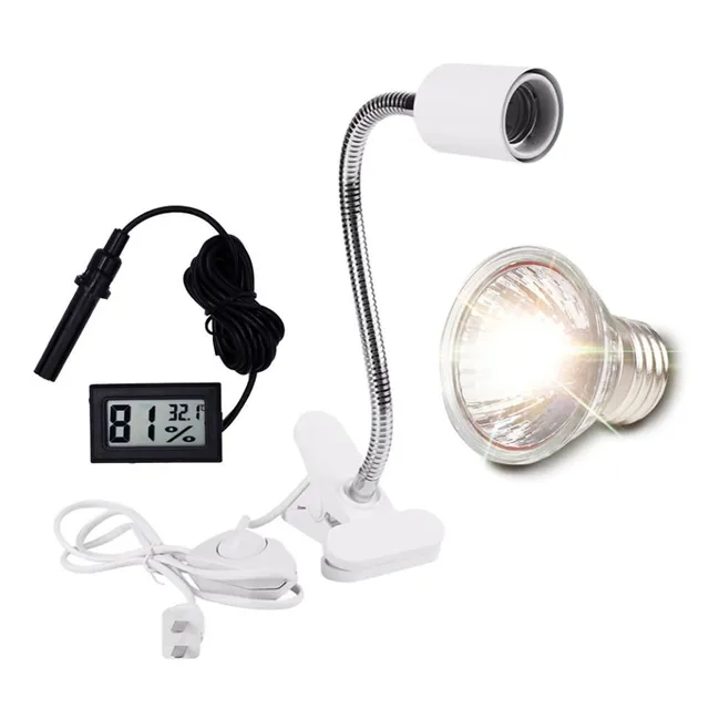 UVA/UVB terrarium heating lamp - white