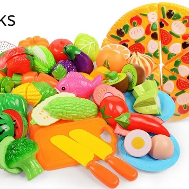 Plastové ovocie a zelenina pre deti - až 37 k