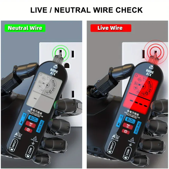 Full automatic Smart Multimeter Anti-Fire