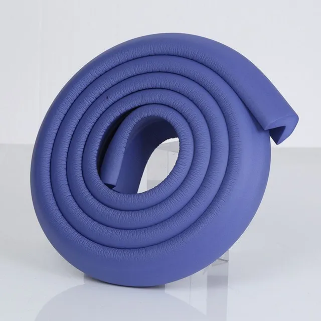 Safety single color rubber belt for edges and corners Patel