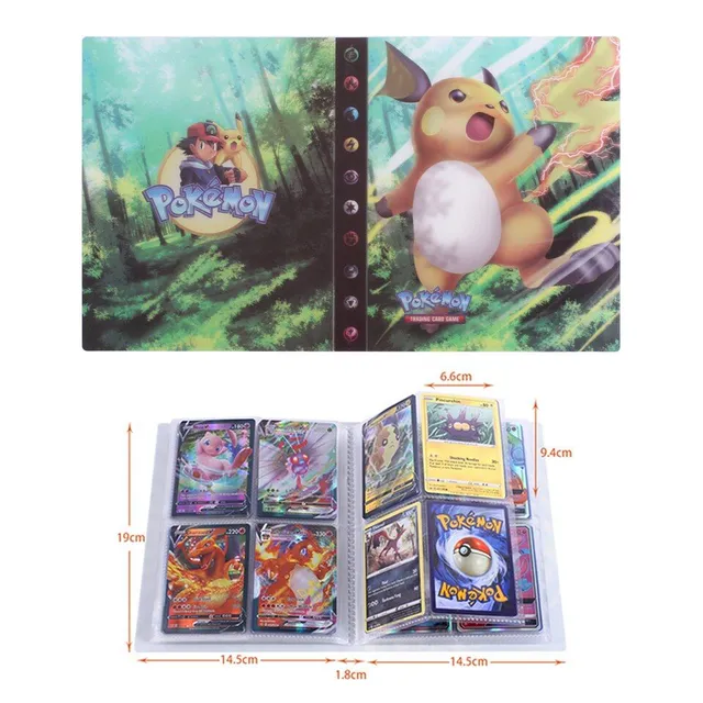 Pokémon VMax Anime Album zberateľských kariet