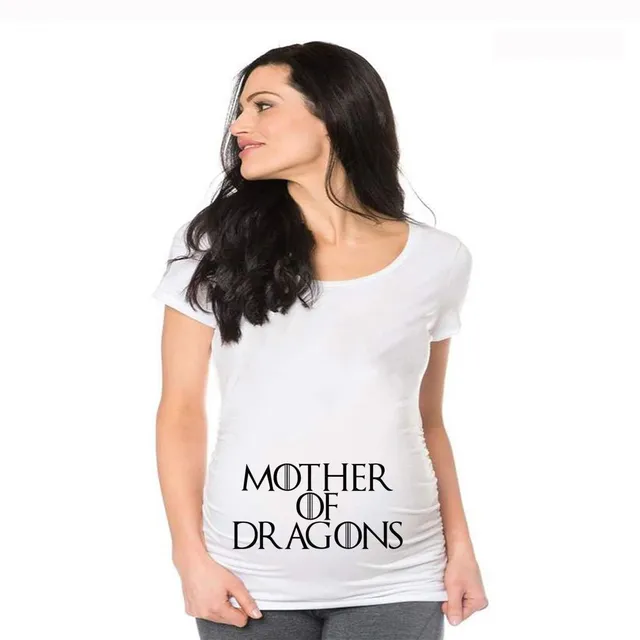 Dámské tričko pro těhotné s krátkým rukávem