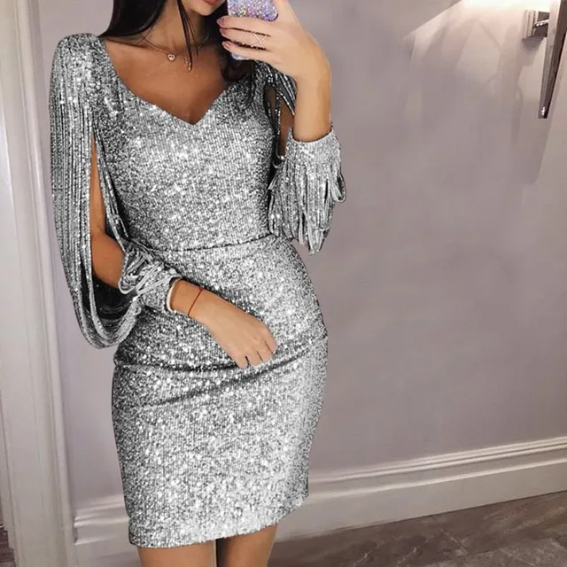 Rochie de seară sexy SHINE - mai multe variante