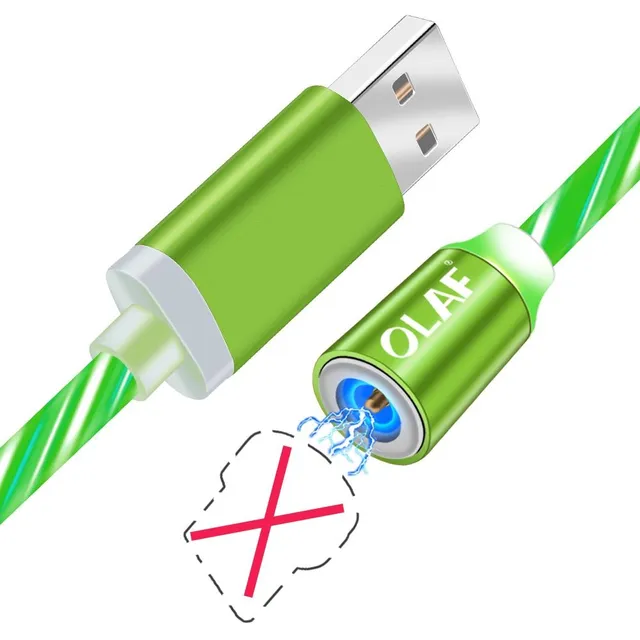 SPEDU Magnetický USB kabel C pro Iphone-Android