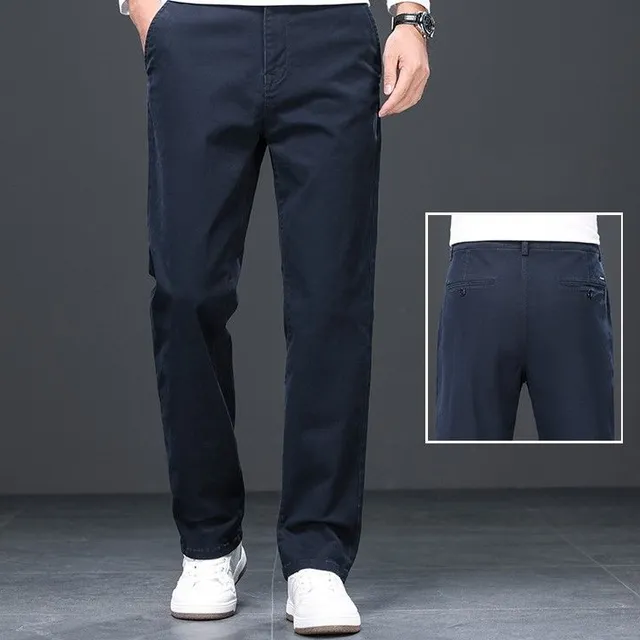 Men's modern formal trousers made of elastic material for comfortable wearing Joel