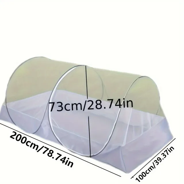 1 piece Mosquito net for interior and exterior, Breathable netting - Beach, Barbecue, Camping