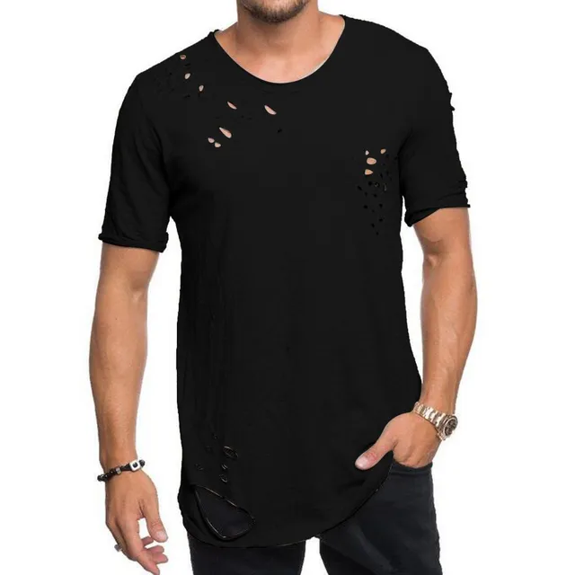 Stylish men's torn shirt