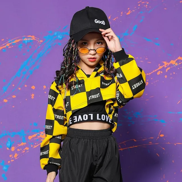 Girl's stylish hip hop set