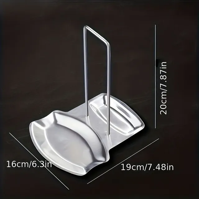 Stainless steel lid stand for restaurants