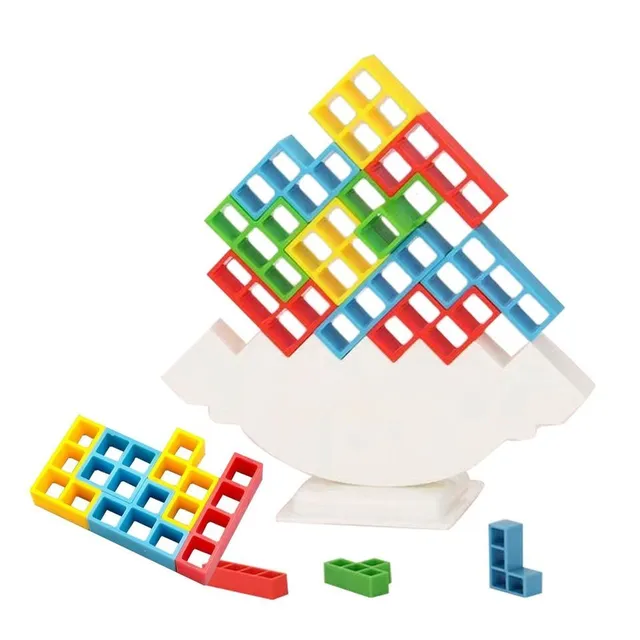 Children's favourite board game Tetris block