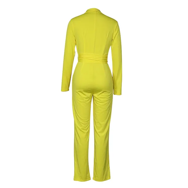 Ladies stylish one colour jumpsuit